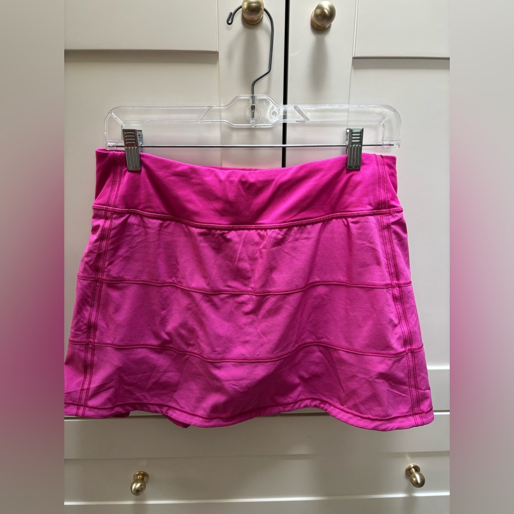 Lululemon Pace Rival Midrise Pink Skirt *long